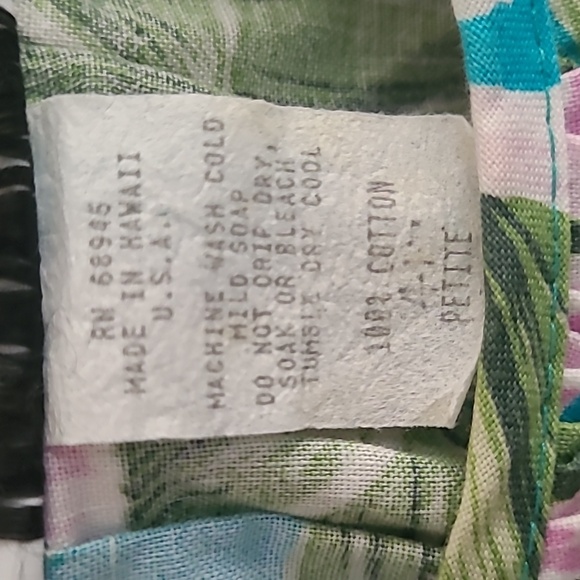 Vintage Shan-Ying For Liberty House Muumuu - Picture 7 of 7